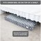 Wrapping Paper Storage Bin - Holds up to 27 Rolls 1 3/8" Diam. - Gift Wrap Organiser Bags, Wrapping Paper Rolls, Ribbon, and Bows for Underbed - Under the Bed- 600D Durable Material - Rolls Up to 40"